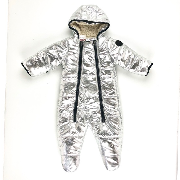 Steve Madden Other - Steve Madden silver snowsuit, NWT